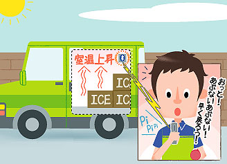 離れた場所でもスマホでチェック