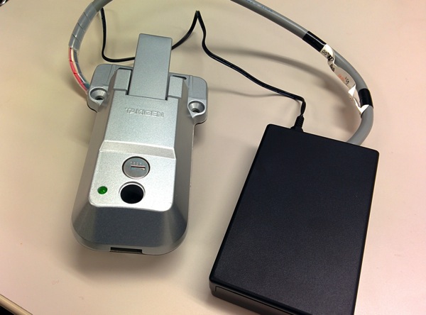 電子錠とBluetooth化した無電圧接点ユニット.jpg 電子錠とBluetooth化した無電圧接点ユニット