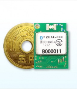 小型5円玉サイズBluetoothシリアルモジュールZEAL-C02